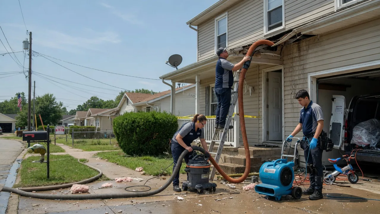 Water Damage Restoration in Grinnell, KS near me